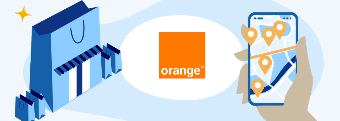 Ilustración de cabecera que ilustra las tiendas de Orange en Plasencia