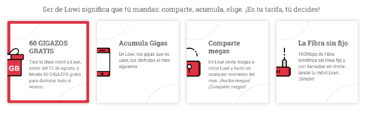 ofertas de móvil y fibra de Lowi Ofertas de Lowi