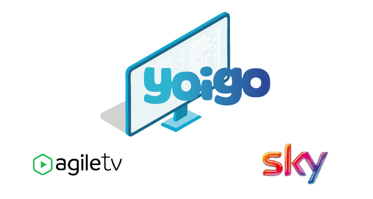 Yoigo TV: Agile TV y Sky Agile TV y Sky con Yoigo