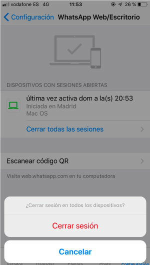 Cerrar sesión de whatsapp en el pc Cerrar sesión whatsapp-pc
