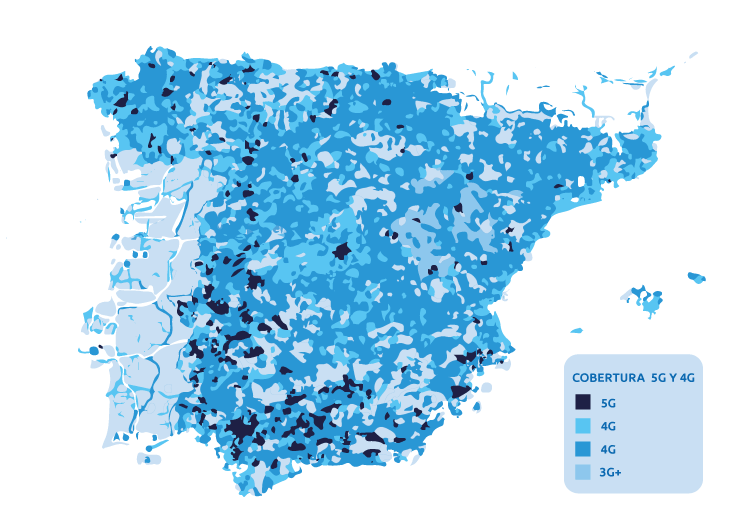 Cobertura 5G Jazztel: mapa de cobertura móvil