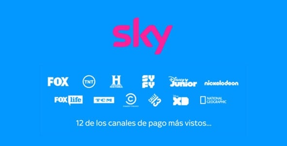Canales y programación de Sky TV
