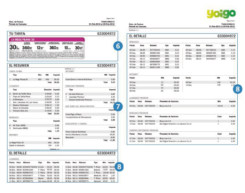 factura yoigo