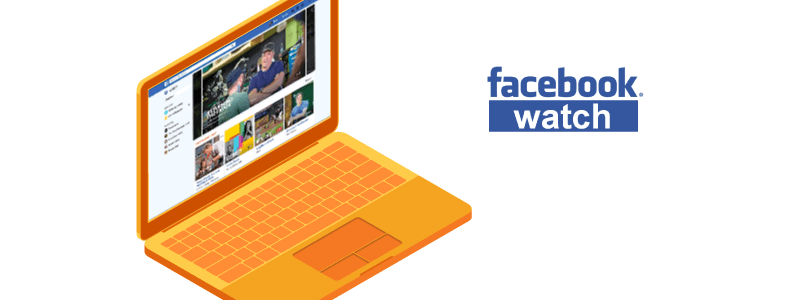 interfaz facebook watch
