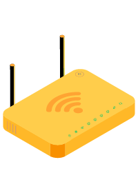 luces del router
