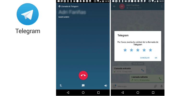 como llamar gratis por telegram