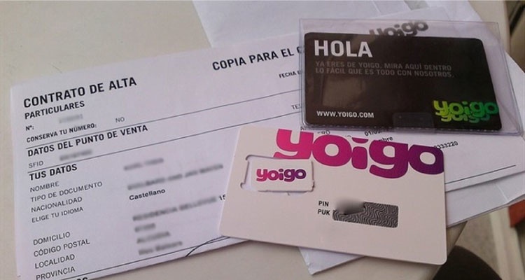 Cómo saber código PUK Yoigo